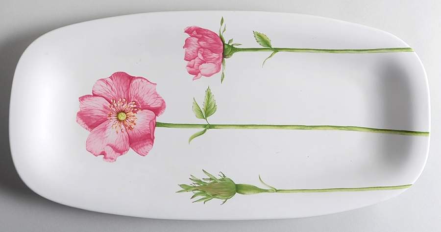 Flora Summerfield Rectangular Cake Tray by Villeroy & Boch-1
