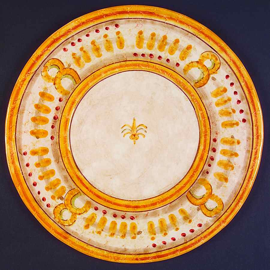 Contrada Service Plate (Charger) by Vietri (Italy)-1