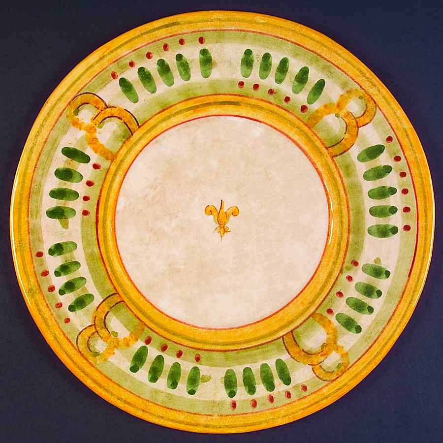 Contrada Service Plate (Charger) by Vietri (Italy)-1