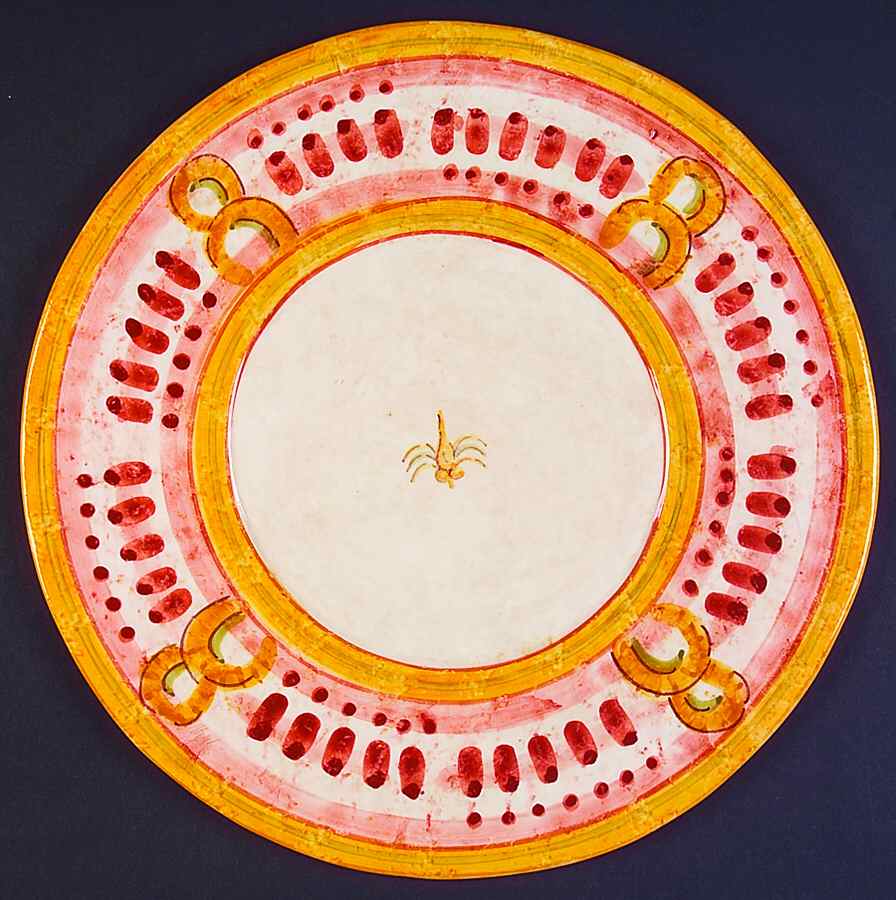Contrada Service Plate (Charger) by Vietri (Italy)-1