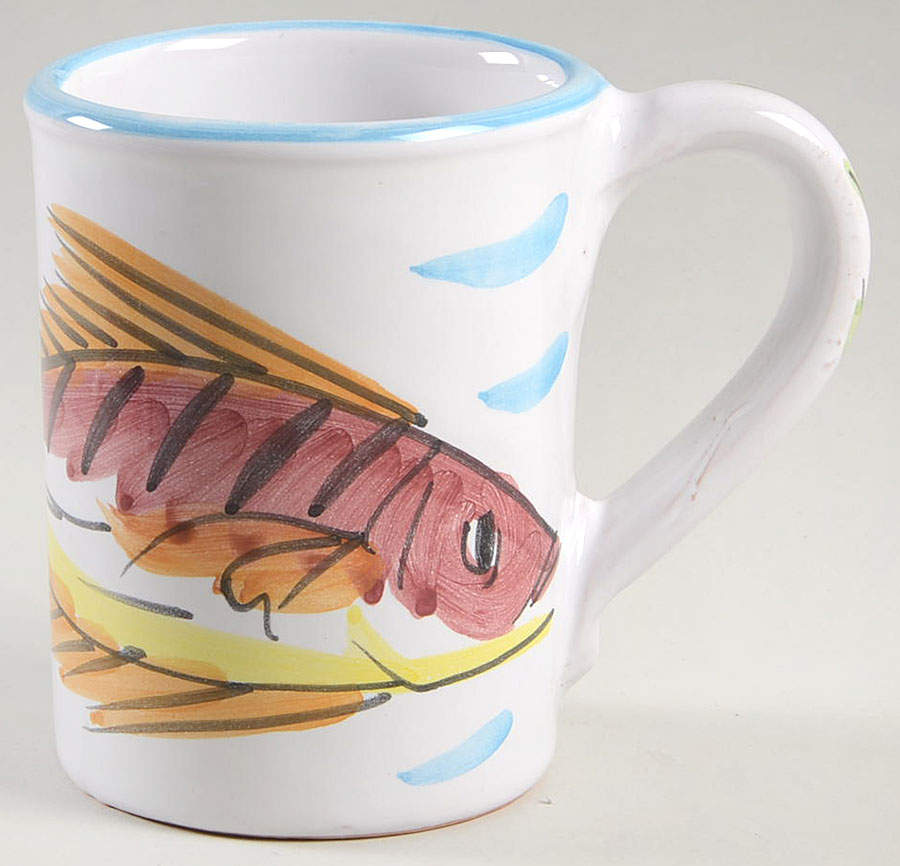 Vista del Mare Mug by Vietri (Italy)-1