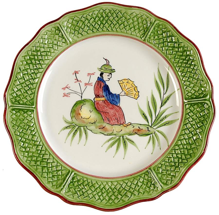 Cinese Salad Plate by Vietri (Italy)-1