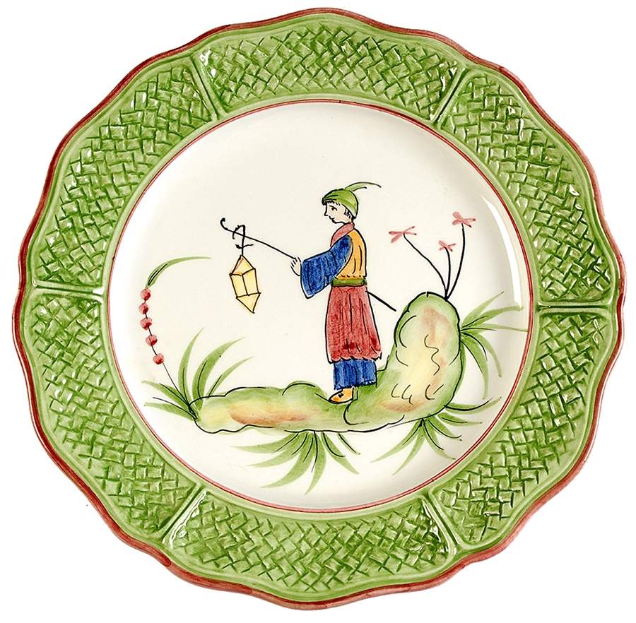 Cinese Salad Plate by Vietri (Italy)-1