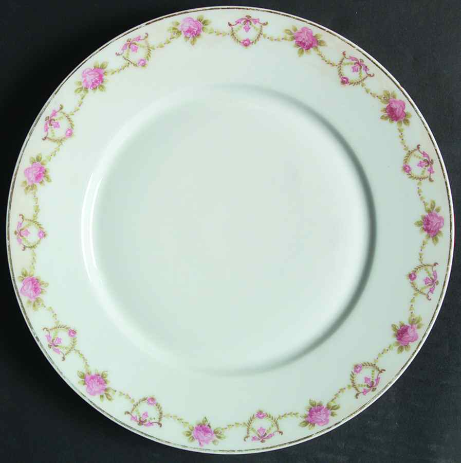 VTO133 Dinner Plate by Victoria (Austria)-1
