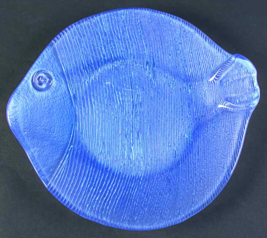 Sea Glass Dinner Plate by Vietri (Italy)-1