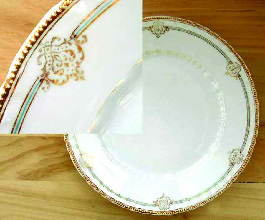 338 Dinner Plate by Victoria (Austria)-1