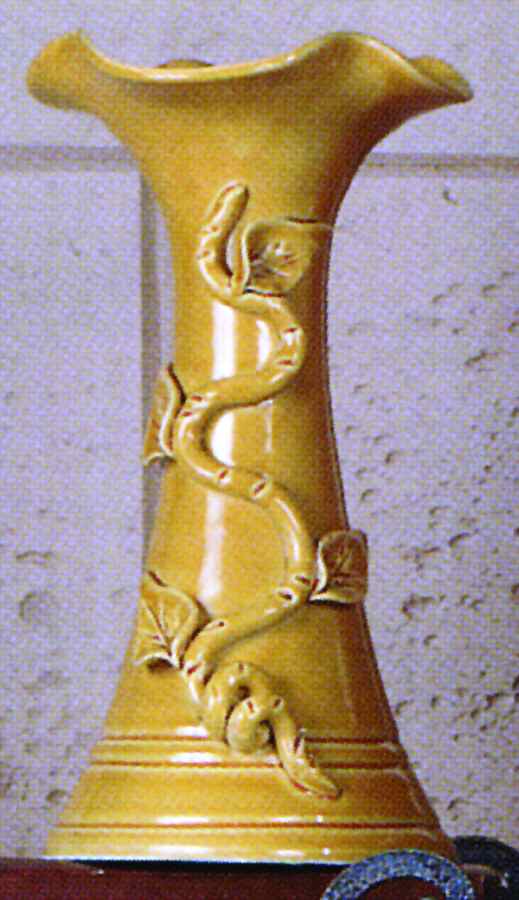Tuscan Garden 11" Vase by Vietri (Italy)-1