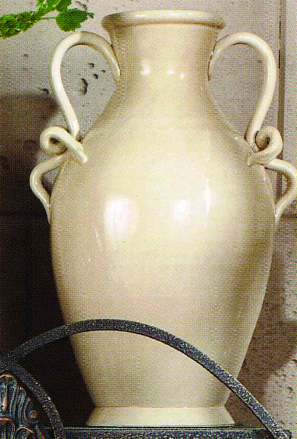 Tuscan Garden 17" Handled Floor Vase by Vietri (Italy)-1