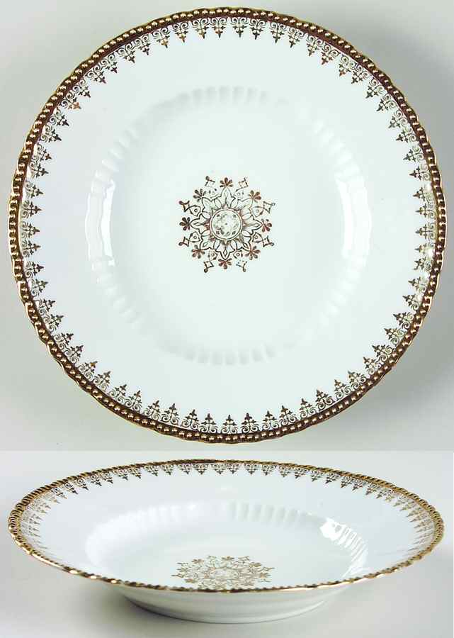 329 Rim Soup Bowl by Victoria (Austria)-1