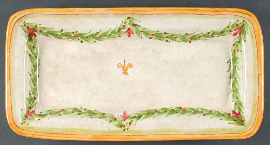 Festa 18" Rectangular Serving Platter by Vietri (Italy)-1