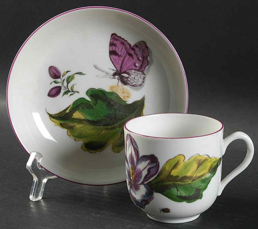 Chelsea Footed Cup & Saucer Set by Vista Alegre-1
