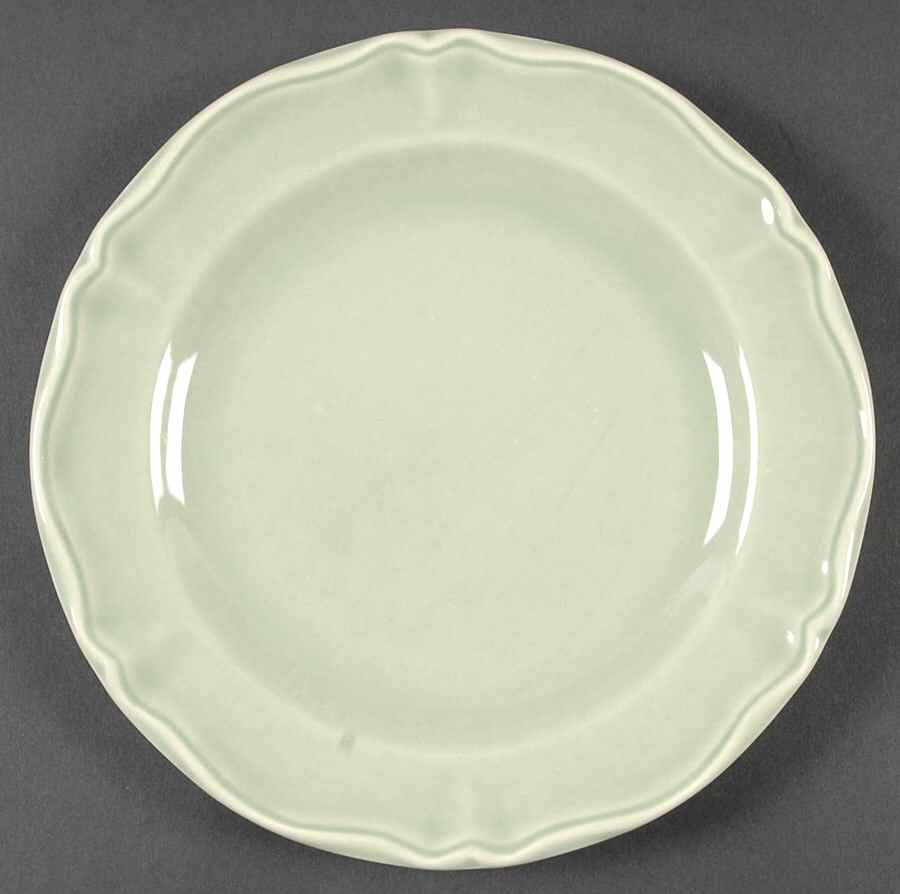 Luberon Pale Green Salad Plate by Varages-1