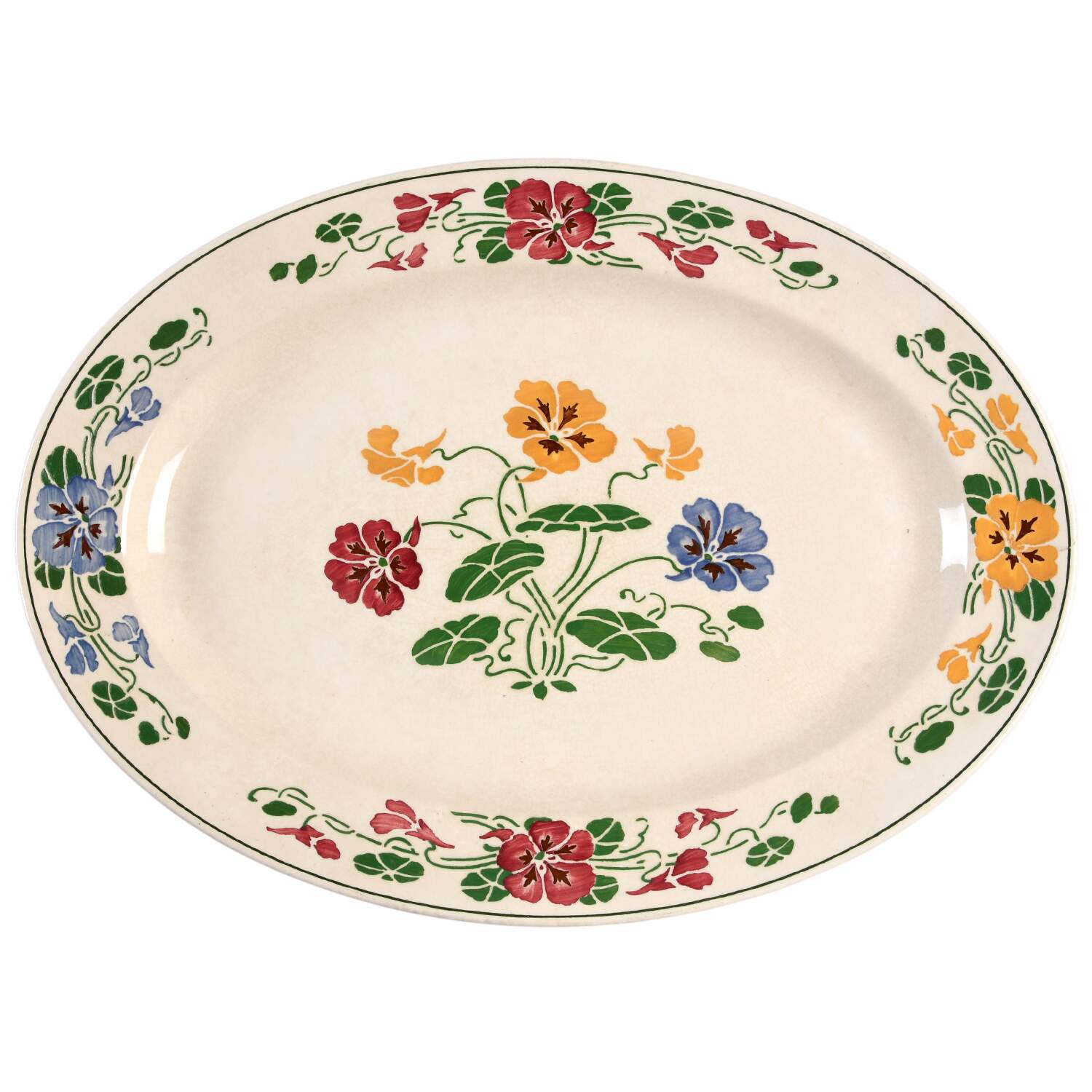 The Coruna 15" Oval Serving Platter by Villeroy & Boch-1