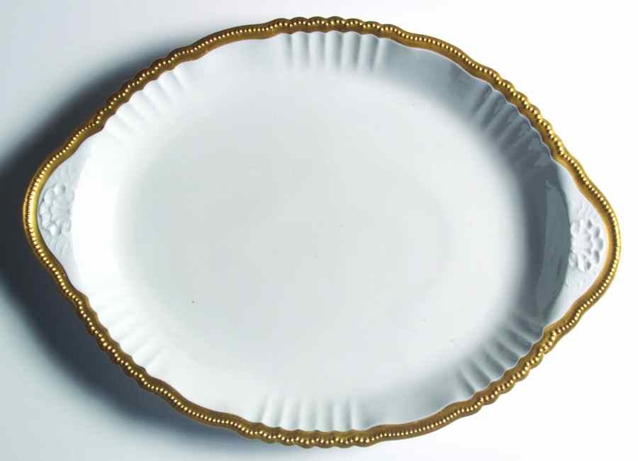 VTO137 16" Oval Serving Platter by Victoria (Austria)-1