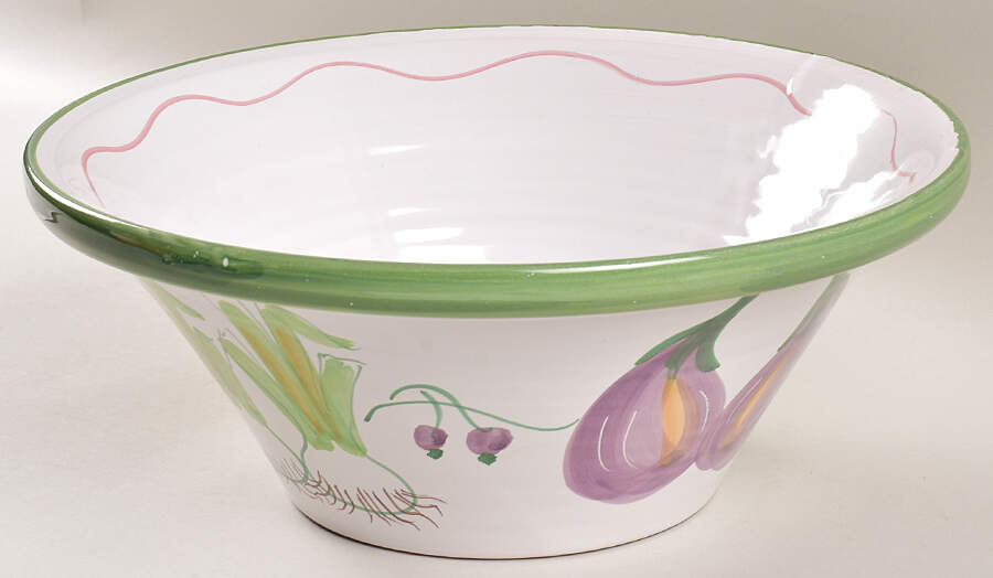 VIE52 13" Round Serving Bowl by Vietri (Italy)-1
