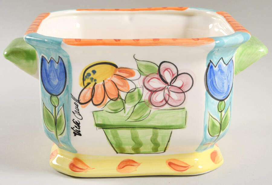 Bloomin' Blossoms Tureen No Lid by Vicki Carroll Studio-1