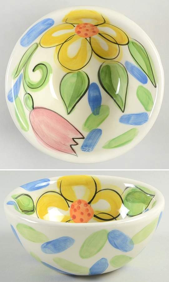 Bloomin' Blossoms Coupe Cereal Bowl by Vicki Carroll Studio-1