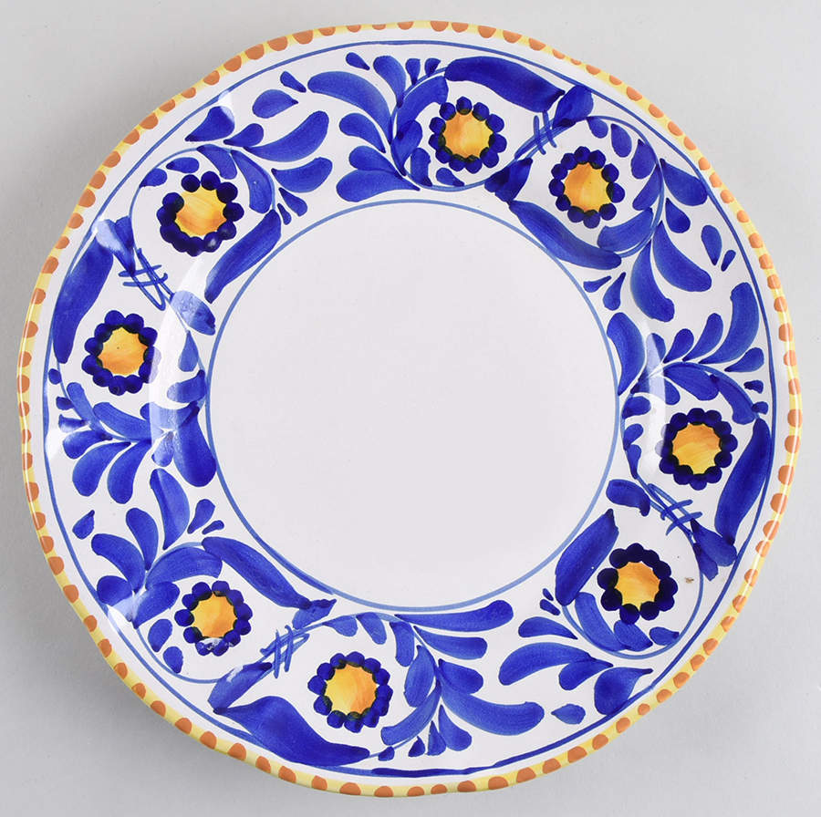 VIE53 Dinner Plate by Vietri (Italy)-1