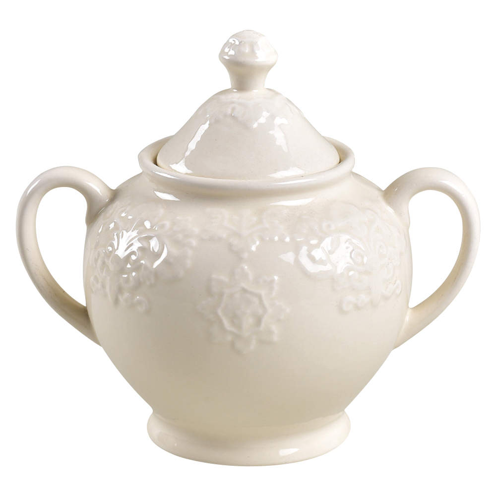Pavilion Cream Sugar Bowl & Lid by Vista Alegre-1