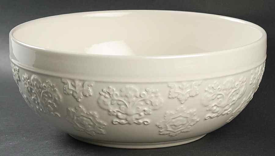 Pavilion Cream 10" Large Salad Serving Bowl by Vista Alegre-1
