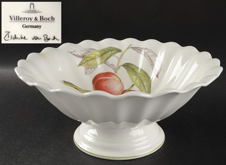 Cascara Signed Large Footed Fruit Bowl by Villeroy & Boch-1