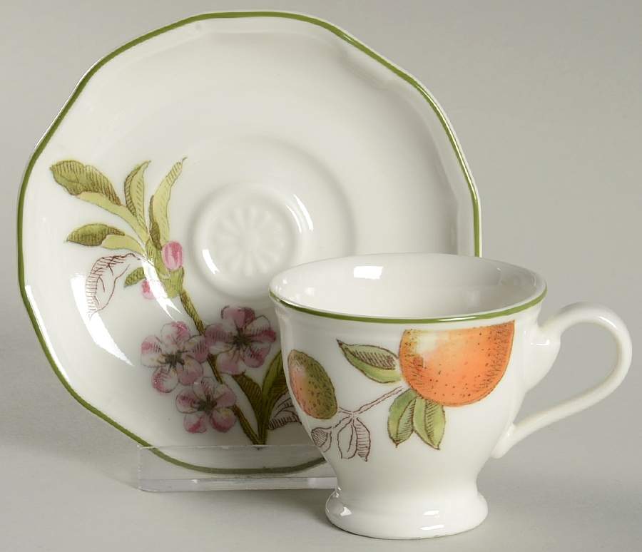 Cascara Footed Demitasse Cup & Saucer Set by Villeroy & Boch-1