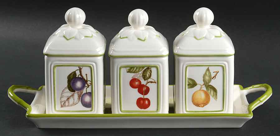 Cascara (4 Piece) Jam/Jelly Set (JJM1, JJM2, JJM3 & JJS4T) by Villeroy & Boch-1