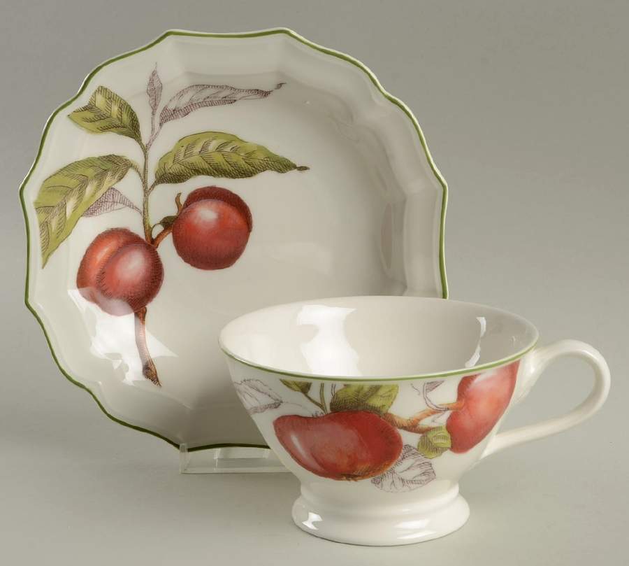 Cascara Breakfast Cup & Rim Cereal Saucer Set by Villeroy & Boch-1