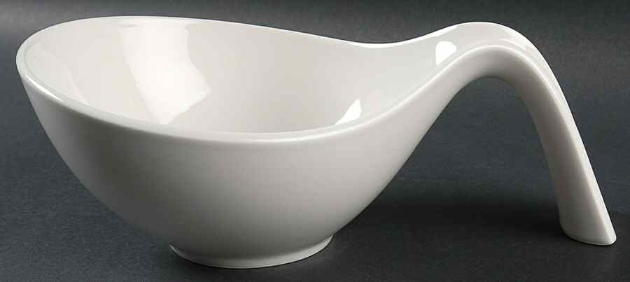 Flow Individual Handled Salad Bowl by Villeroy & Boch-1