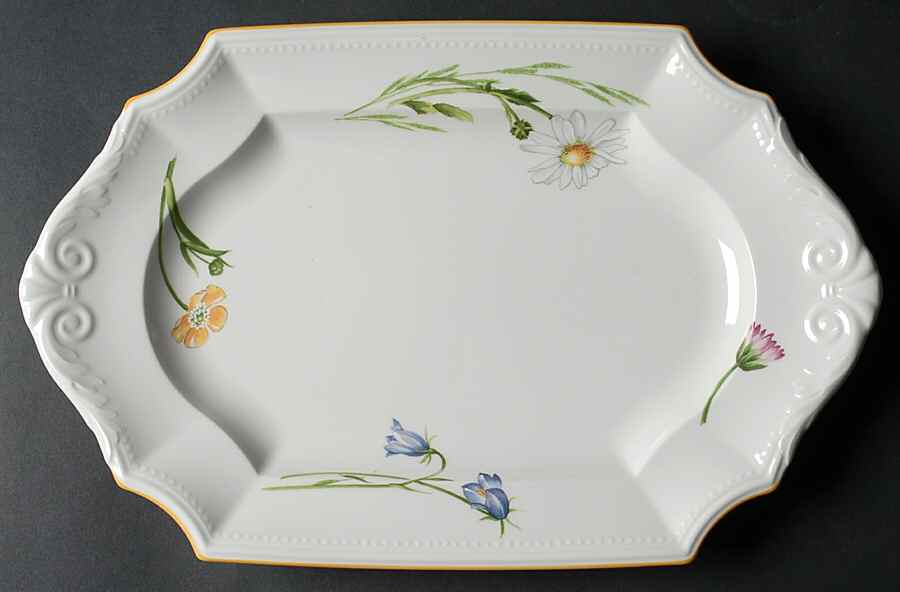 My Garden 15" Oval Serving Platter by Villeroy & Boch-1