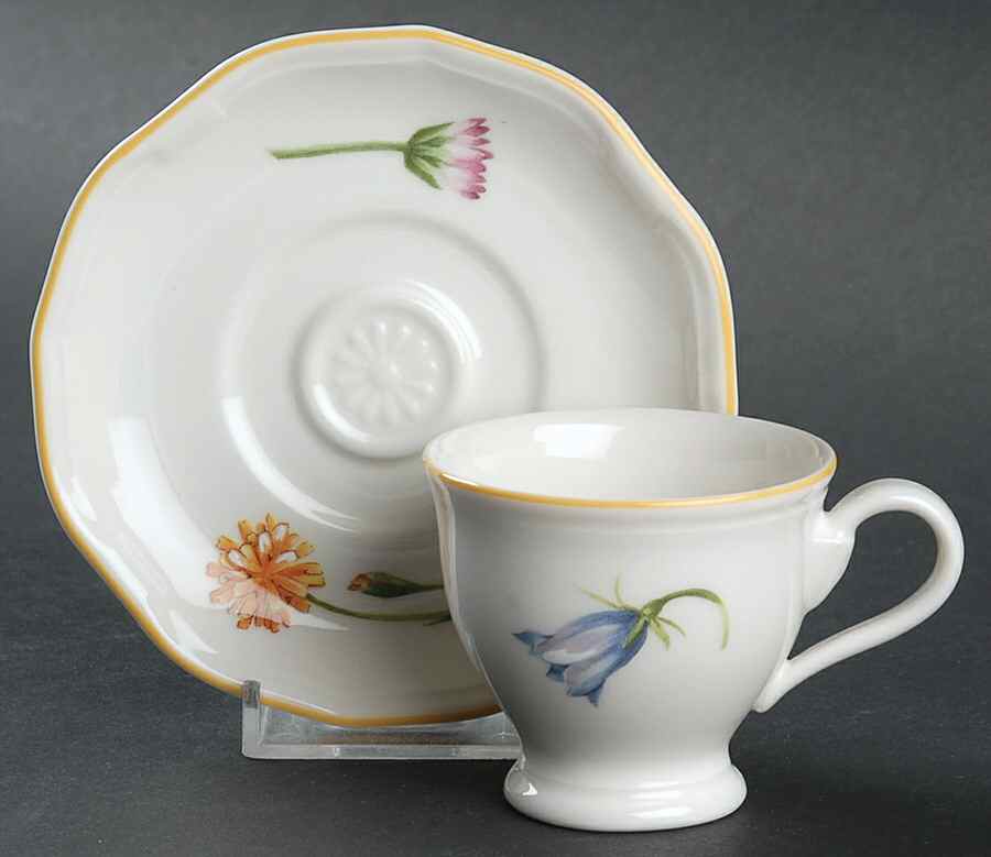 My Garden Footed Demitasse Cup & Saucer Set by Villeroy & Boch-1