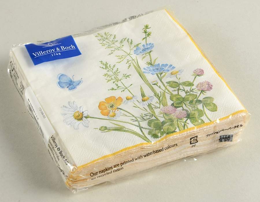 My Garden Package of Paper Cocktail Napkins by Villeroy & Boch-1