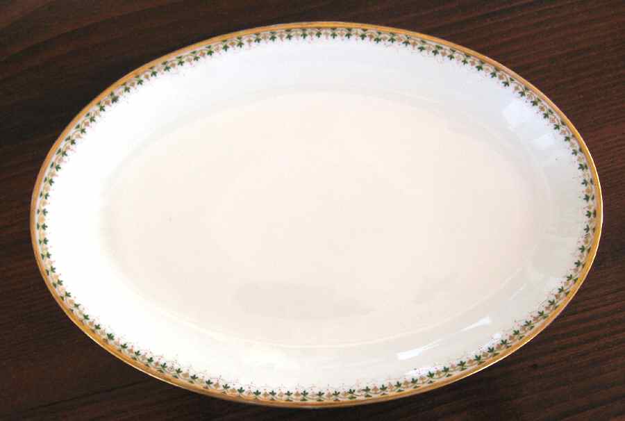 VTO143 16" Oval Serving Platter by Victoria (Austria)-1