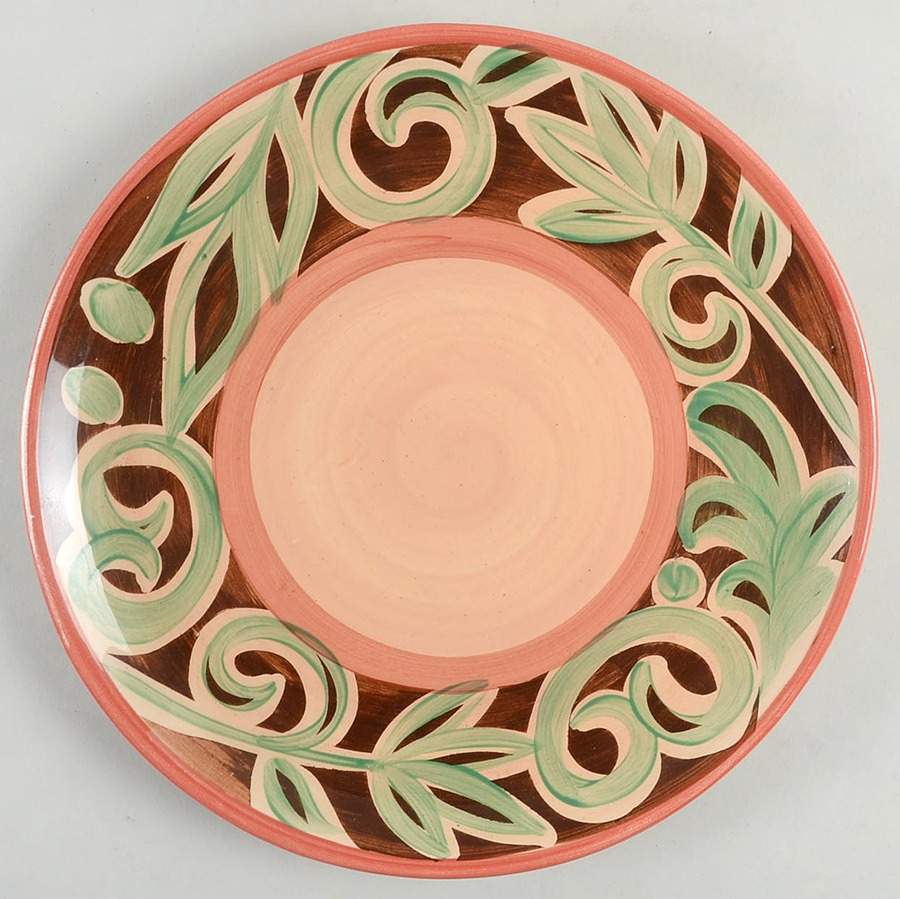 Sil Vous Plait Dinner Plate by Vicki Carroll Studio-1