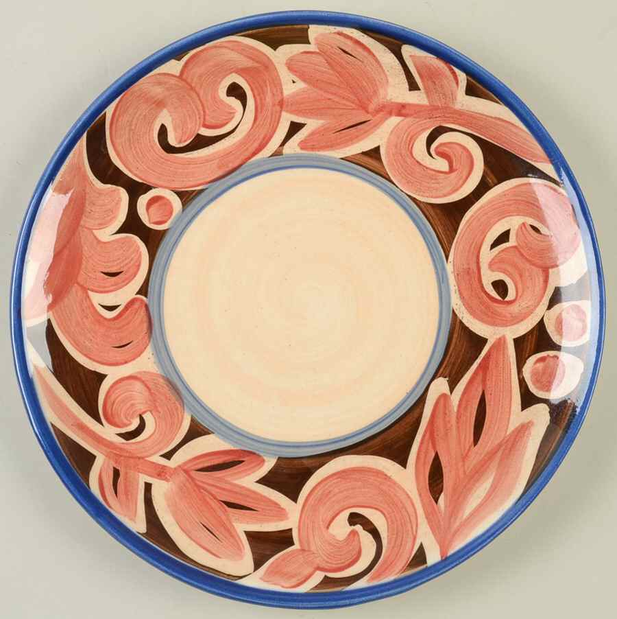 Sil Vous Plait Dinner Plate by Vicki Carroll Studio-1