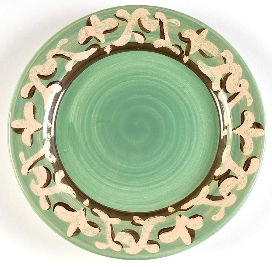 Sil Vous Plait Salad Plate by Vicki Carroll Studio-1