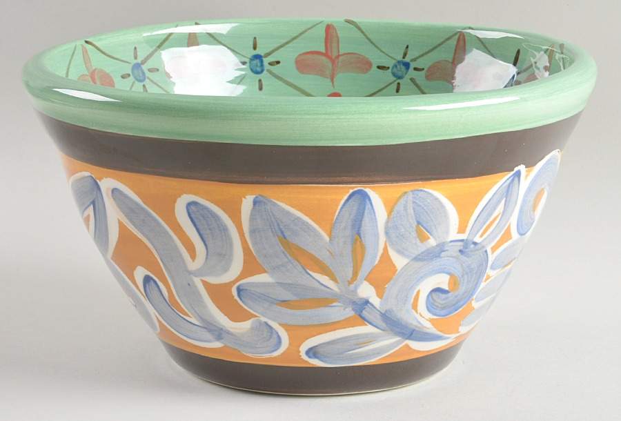 Sil Vous Plait 8" Mixing Bowl by Vicki Carroll Studio-1