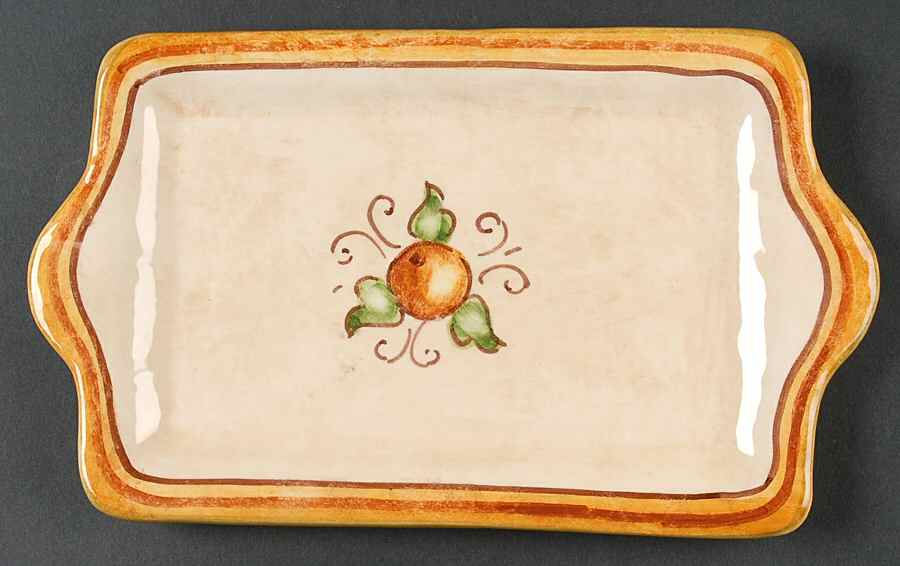 Affresco 10" Rectangular Serving Platter by Vietri (Italy)-1