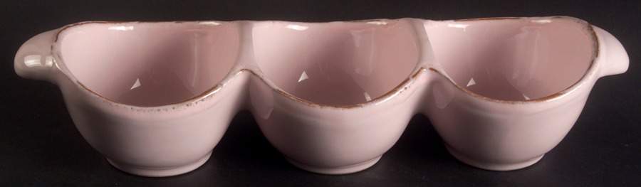 Rosa 3 Part Tasting Dish by Vietri (Italy)-1