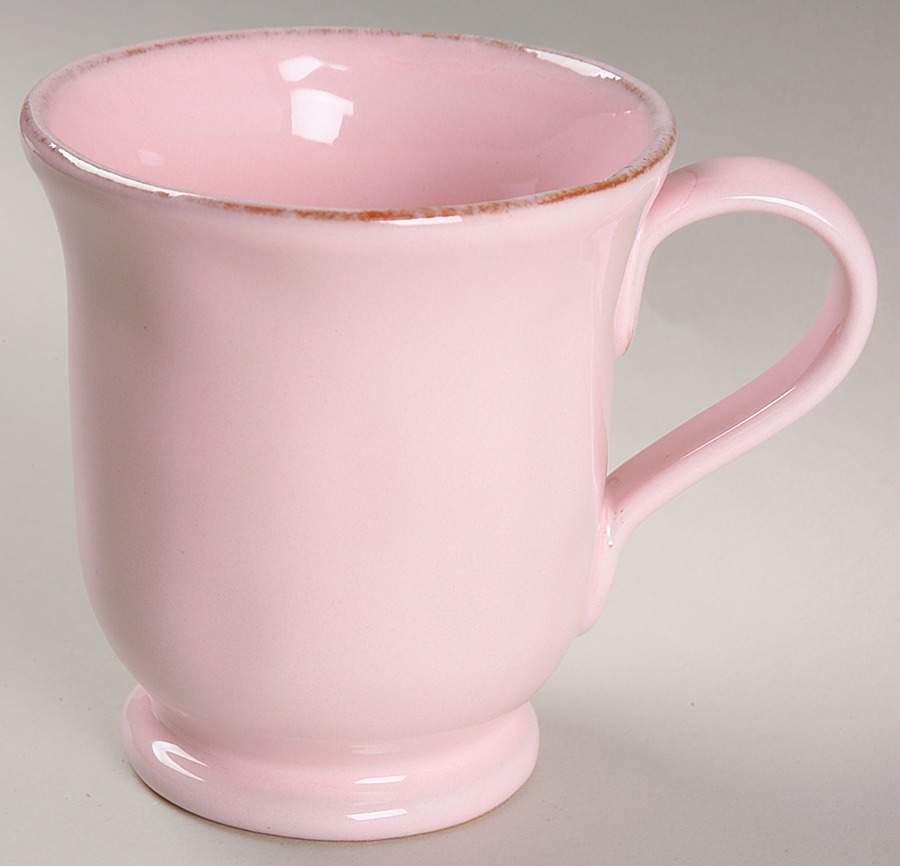 Rosa Footed Mug by Vietri (Italy)-1