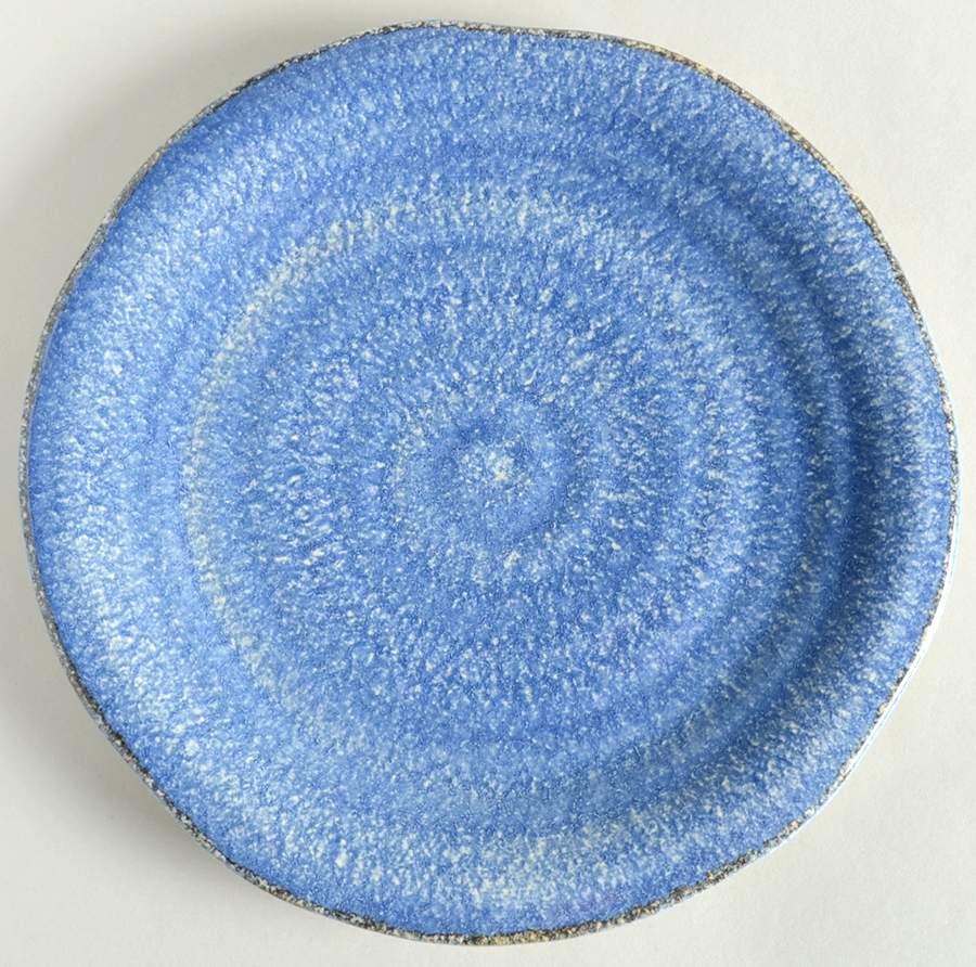 Sorrento Blue Salad Plate by Vietri (Italy)-1