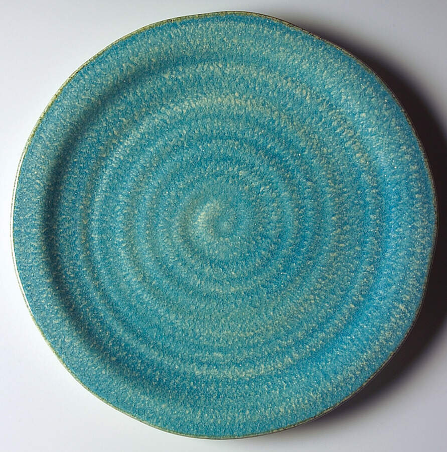 Sorrento Turquoise Dinner Plate by Vietri (Italy)-1