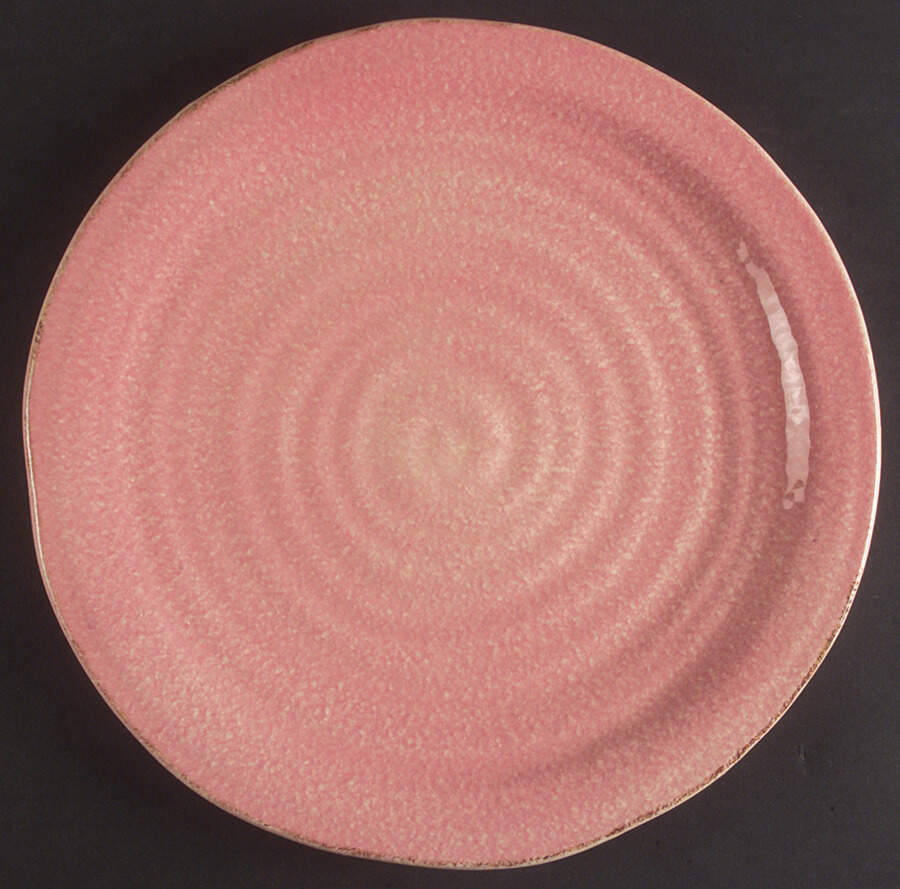 Sorrento Pink Dinner Plate by Vietri (Italy)-1