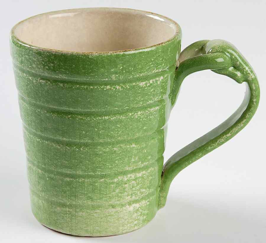 Sorrento Light Green Mug by Vietri (Italy)-1