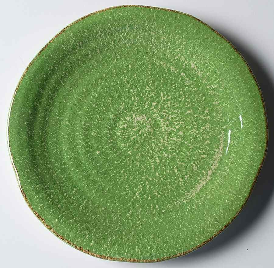 Sorrento Light Green Salad Plate by Vietri (Italy)-1