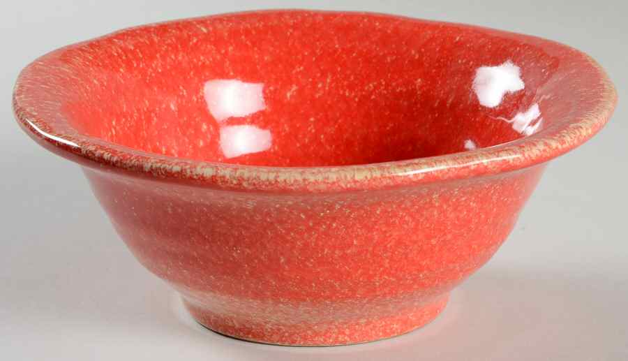 Sorrento Red Coupe Cereal Bowl by Vietri (Italy)-1