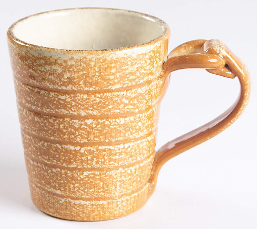 Sorrento Yellow Mug by Vietri (Italy)-1
