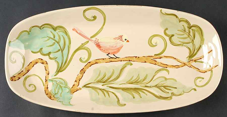 Carmela 18" Oval Serving Platter by Vietri (Italy)-1