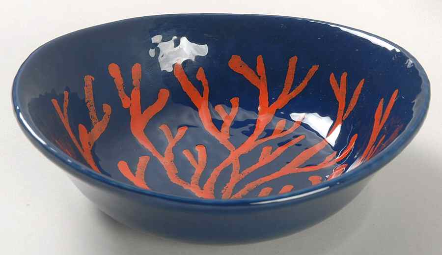 Portofino Coupe Cereal Bowl by Vietri (Italy)-1