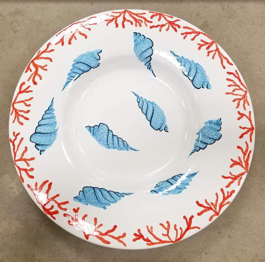 Portofino 19" Chop Plate (Round Platter) by Vietri (Italy)-1